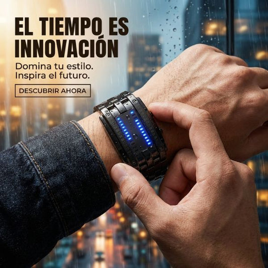 Exclusivo Reloj Digital Binario