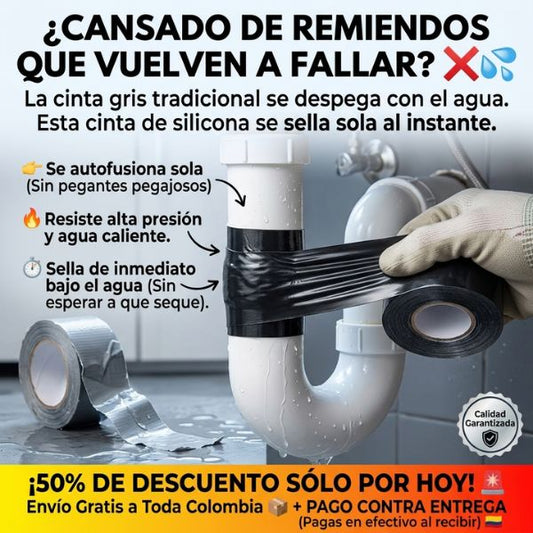 Cinta de Silicona Autofusionable