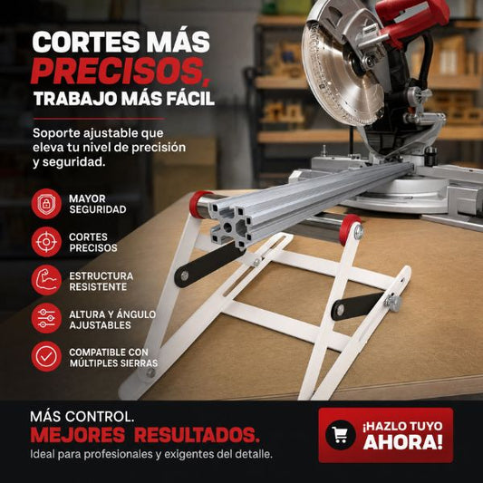 Soporte Ajustable para Máquina de Corte