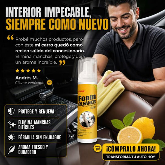Espuma Limpiadora Interior de Vehiculo