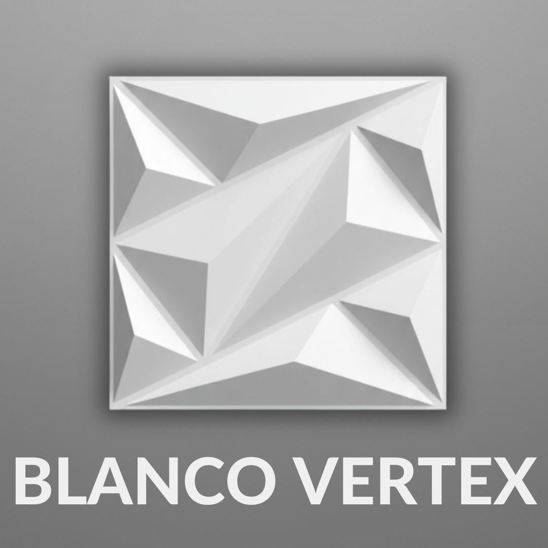 Paneles 3D Decorativos de PVC – Geométricos Elegantes X4 Unidades