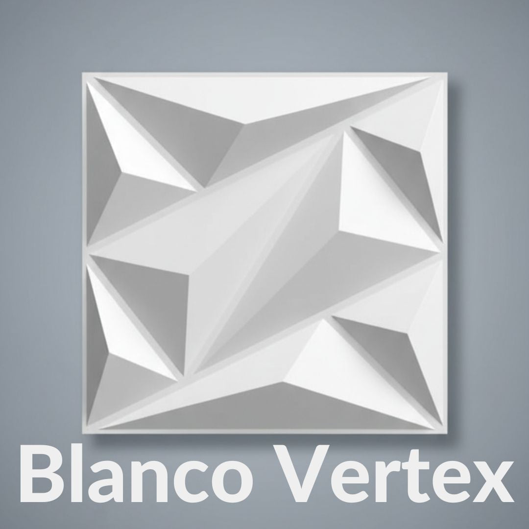 Paneles 3D Decorativos de PVC – Geométricos Elegantes X4 Unidades