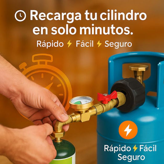 ADAPTADOR DE GAS PROPANO