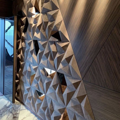 Paneles 3D Decorativos de PVC – Geométricos Elegantes X4 Unidades