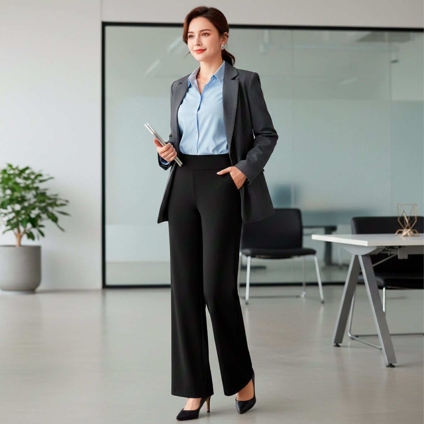 Pantalón Mova Confort Diario Elegante